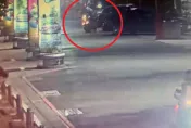 影/酒醉騎共享機車　台北男撞路邊轎車滿身血、酒測值0.75