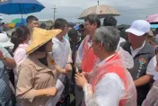 影/陳建仁視察箔子寮遭民眾嗆聲　張麗善一招幫他解圍