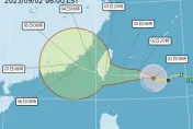 海葵颱風/怪颱路徑又南修！恐從台東、恆春半島登陸　豪雨炸東部