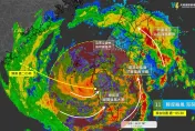 海葵颱風/在原地睡了一覺！18縣市豪大雨特報　今上午才會加速離開