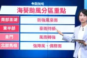 海葵颱風/二次登陸原因曝光！龜速過境雨彈狂炸　各地防颱重點一次看