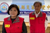 海葵颱風/張麗善勘災體力透支「嘔吐不止」　抱病坐鎮雲林應變中心