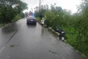 快訊/海葵颱風「首起死亡案件」！台東騎士跌落坡坎喪命