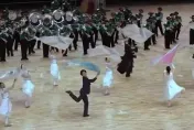 影/日本翡翠騎士來了！繼橘色惡魔後　東京農大二高吹奏部登國慶演出