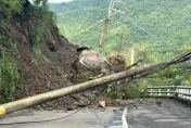 高雄六龜午後暴雨土石滑落！高133線道路中斷　預計今可搶通