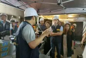 北市大直街民宅嚴重傾斜「一樓下陷不見」　蔣萬安趕到現場指示後續處理