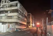 大直民宅下陷…整棟像電梯急降「1樓沉入地底」！數百人嚇壞急逃竄