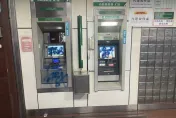 影/永和噴漆客出沒！4大金融機構遭殃　ATM郵筒補摺機都被噴