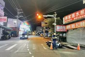 影/台中酒駕鬼切擊落無辜騎士　他醉趴「親吻路面」嚇壞路人