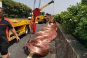 影/國1湖口段掉銅絲害塞車9公里　大貨車恐吞1.8萬罰單