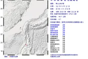 快訊/地牛翻身！南部外海19:03發生規模6.7地震　最大震度2級