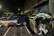 影/彰化最慘車主！2個月內同輛車同地點被撞壞2次　氣罵「乾脆報廢好了」