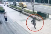 快訊/追捕畫面曝！南港男子假換匯真搶奪　熱心民眾前仆後繼追捕
