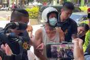 影/高雄恐怖阿伯殺鄰居夫妻！移送警局畫面曝　眼神充滿不屑