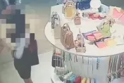 影/京站百貨女OL假逛街真竊盜！5分鐘摸走2包　害店家損失上萬元