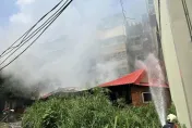 快訊/彰化北斗矮房爆火警！　一度傳民眾受困…警消趕抵現場急灌救