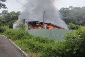 影/彰化45歲老屁孩酒駕被吊照！老父不給騎車　他怒燒機車意外毀全家