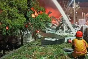 屏東高爾夫球具廠大爆炸/廠房內都是過氧化物　火場「濕毛巾遮口鼻」是錯的
