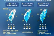 下周三迎雨「藍番薯」再現　10月初冷空氣南下恐降溫