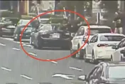 影/前後任男友北市東區槓上！瑪莎拉蒂超跑車窗遭擊破　前男友抓狂遭警壓制