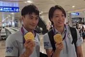杭州亞運/金牌英雄楊勇緯、連珍羚返台　坦承杭州亞運是「驚奇之旅」