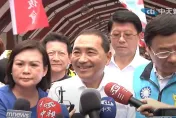 影/和柯文哲同框握手…支持者嗨喊「合吧」！ 侯友宜笑回一句話