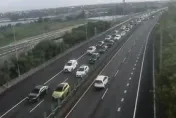 影/中秋連假重「塞」區相關交管看過來！day2國5北返車潮宜蘭警加強疏導