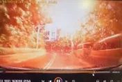 影/淡水電桿突炸！火花噴射擋風玻璃嚇壞駕駛　松鼠變成烤野味