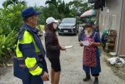 小犬颱風/屏東風雨漸強　警方與鄉長率隊上三地門鄉預防性撤離