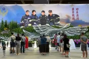 影/明揚爆炸4勇消移靈繞行屏二分隊　消防車鳴笛同事哭喊「任務結束了！」