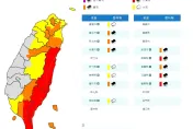 小犬颱風/氣象署深夜豪雨特報！5日東部、恆春半島有局部豪雨或大豪雨