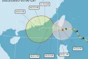 小犬颱風/暴風眼即將登陸！13縣市防豪雨　氣象粉專：將橫掃恆春