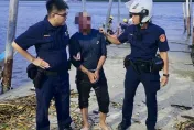 快訊/超狂！逃逸越南移工見警竟跳淡水河　消防人員及時搶救上岸