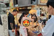 身份曝光！「士林魷魚妹」流量密碼一片布　火辣側胸吸引3.1萬人朝聖
