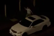 影/桃園男凌晨持磚塊怒砸賓士　被逮辯「服用安眠藥記不得」