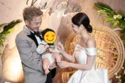 萌兒當花童！KID婚紗照曝光　雙十甜喊「娶到一整個家」