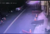 影/彰化球棒男砸車練身體？狂敲13下、後照鏡斷裂　警掌握身分追緝中