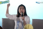 影/地方爺爺起義！「爭氣！巧芯號」高喊下架民進黨嗨翻全場　讚徐巧芯是美女