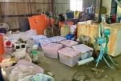 影/製毒工廠隱身台中山區製造「喵喵」　主嫌煉毒搞到雙手嚴重潰爛