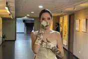 金鐘獎/二度鑲金！許瑋甯提「他」後台淚流不止　甜謝邱澤「一直陪在我旁邊」