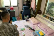 影/758萬「鈔票磚」藏床底！台中26歲男虛擬幣洗錢　警點錢點到手痠