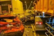 影/爸爸見不到病危媽媽最後一面「先走一步」！新澳隧道車禍罹難者女兒醫院淚崩