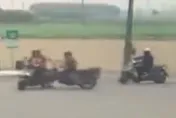 影/才發生死亡車禍隔天又出事！嘉義朴子市168線男子騎車闖紅燈釀追撞
