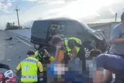 快訊/台東嚴重車禍！廂型車上7中學生受傷　暖爸駕駛送醫不治