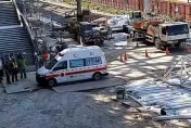 台中國際會展中心工安意外！工人「30米高空」墜地送醫不治