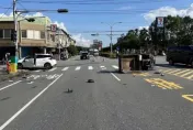 花蓮8旬翁駕農用車載妻鬼切！遭直行車撞上愛妻摔飛慘死