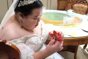 新郎娶體重相差50kg「重量級新娘」　婚禮全程「擺臭臉」賓客看傻眼