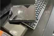 這對夫妻吵架好暴力！人妻砸爛3C產品超慘現場曝光　網：老婆？是被告