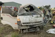 快訊/台南170線道貨車自撞　35歲駕駛「壓車底」命危送醫