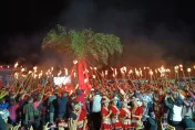清境火把節熱鬧登場！濃濃異國風　薪火相傳、告別陰霾
